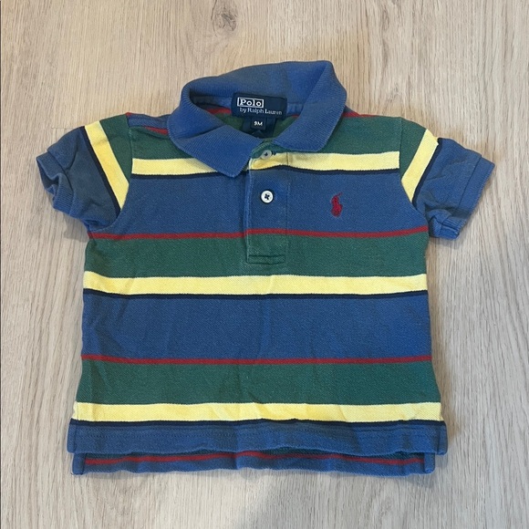 Polo by Ralph Lauren Size 9 months Kids Polo - Blue, Yellow, Red, Green - Picture 1 of 4
